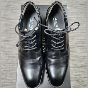 Alfani Men's Andrew Plain Toe Derbys Men's Shoes - BLACK - SIZE 7.5M